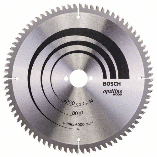 Tarcza pilarska Optiline Wood 250x30 Bosch 2608640645