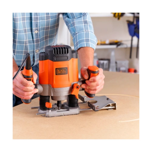 Frezarka górnowrzecionowa Black Decker KW1200E-QS