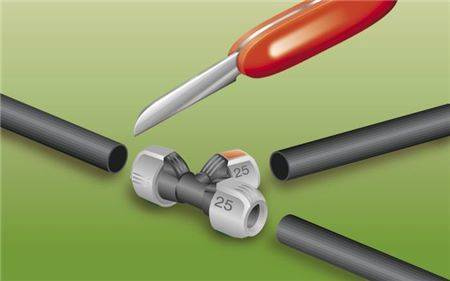 Rura montażowa 25mm 50m Sprinklersystem GARDENA 02701-20