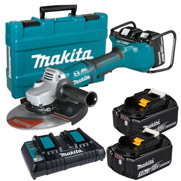 Akumulatorowa szlifierka kątowa Makita DGA900PT2