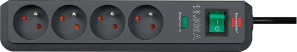 Listwa zasilająca przeciwprzepięciowa 4 gniazdka Eco-Line 1153904314 BRENNENSTUHL 