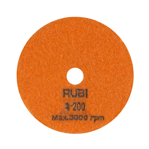 Pad polerski RUBI 62972 - gradacja P200
