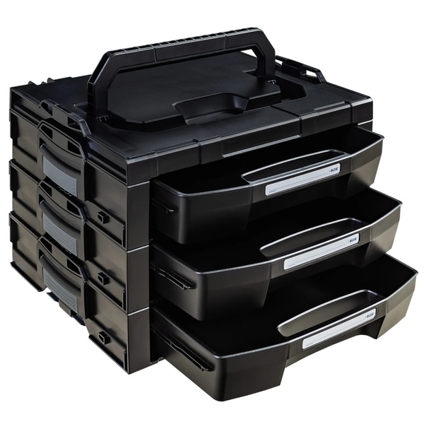Organizer z trzema szufladami Sortimo i-BOXX Rack 3 6100000338