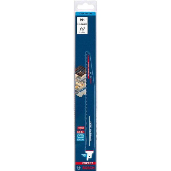 Brzeszczot do piły szablastej EXPERT Multi Material S 1256 XHM 10 szt Bosch (2608900395)