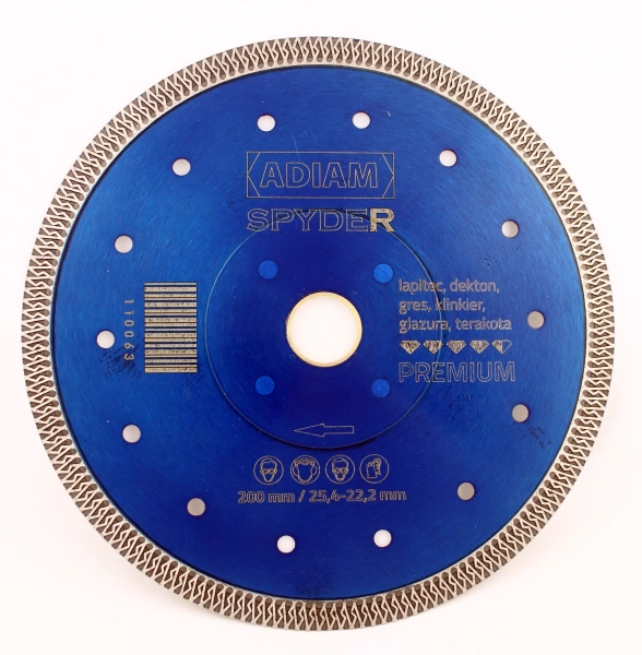 Tarcza diamentowa Adiam SPYDER 125 / 22,23 mm 110062