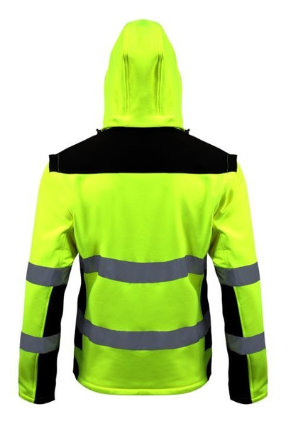 Kurtka ostrzegawcza softshell S Lahti PRO L4091901 żółta