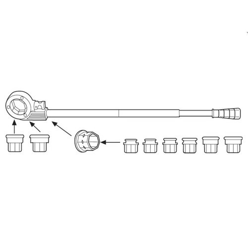 Zestaw do robienia gwintów Rothenberger 70892X