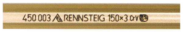Wybijak walcowy 150x10x3mm do zawleczek RENNSTEIG 450 003 0
