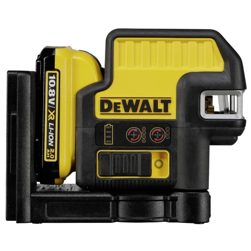 Laser krzyżowy czerwony 5 punktowy DeWalt DCE0825D1R