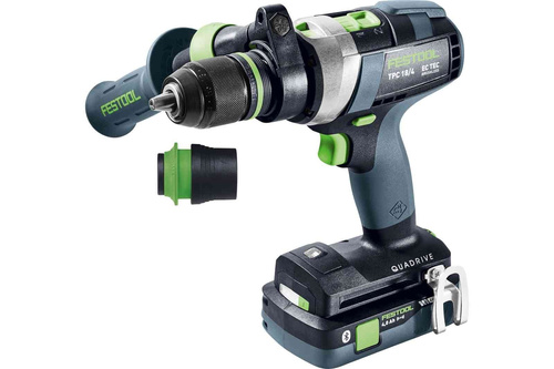 Akumulatorowa wiertarko-wkrętarka udarowa QUADRIVE TPC 18/4 5,2/4,0 I-Plus FESTOOL 575605