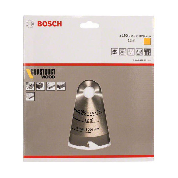 Tarcza pilarska Bosch Construct Wood