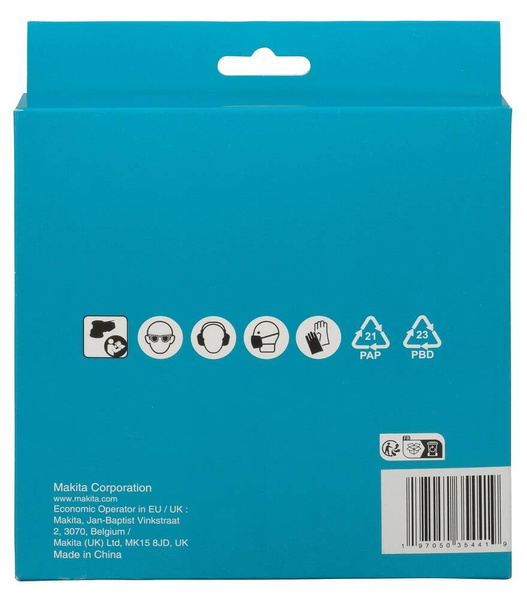 Zestaw 10 szt. siatek do szlifowania drewna 150 mm A80 Makita D-78710