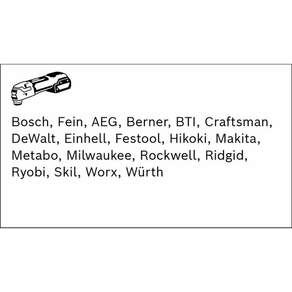 Zestaw brzeszczotów EXPERT MetalMax AIZ 32 AIT Bosch 2608900016