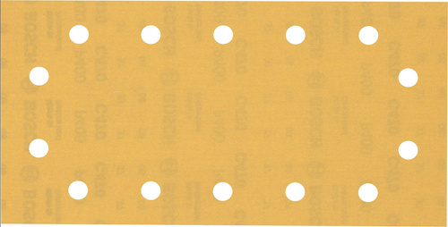 EXPERT C470 Papier ścierny z 14 otworami do szlifierek oscylacyjnych 115 x 230 mm, G 400, 50 szt.