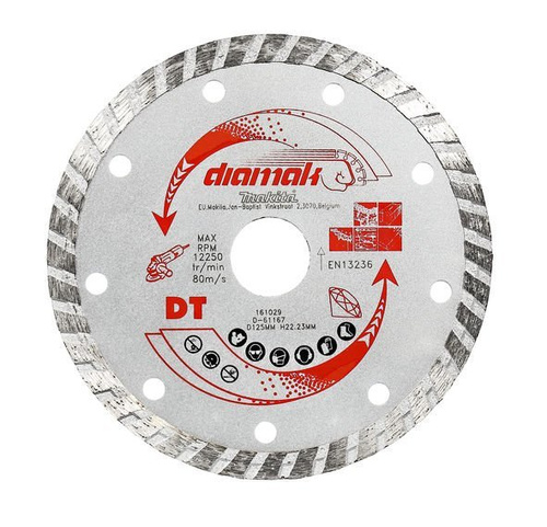 Tarcza diamentowa Turbo 125 mm Makita D-61167