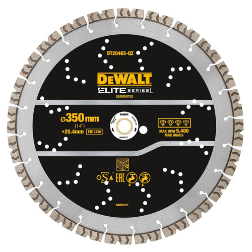 Tarcza Dewalt DT20465-QZ 350 mm Elite