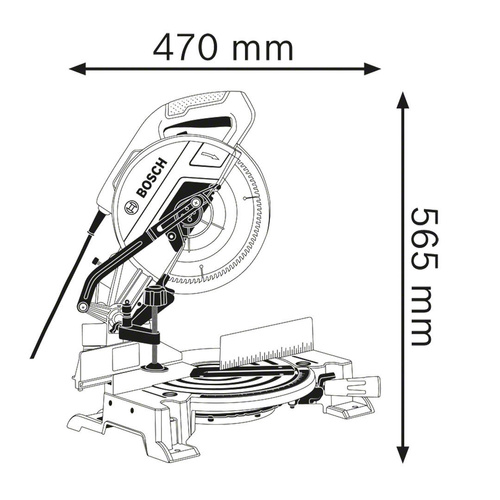 Ukośnica Bosch GCM 10 MX