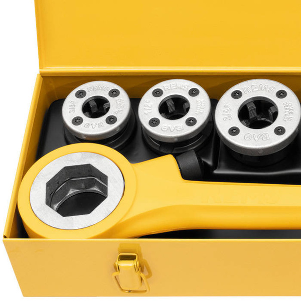 Gwintownica ręczna REMS eva Set R 3/8 - 1 1/4