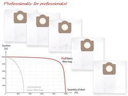 Profilters PRO-162 Worki do odkurzacza z włókniny 30 L