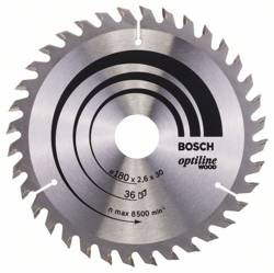Tarcza pilarska Optiline Wood 180x30 Bosch 2608640609
