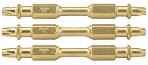 Zestaw 3 szt. bitów dwustronnych TX20 Makita B-52489