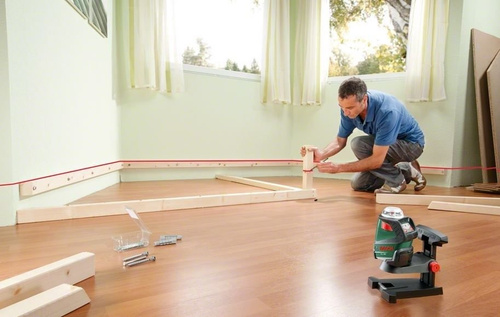 Laser liniowy PLL 360 z funkcją automatycznej niwelacji Bosch 603663020