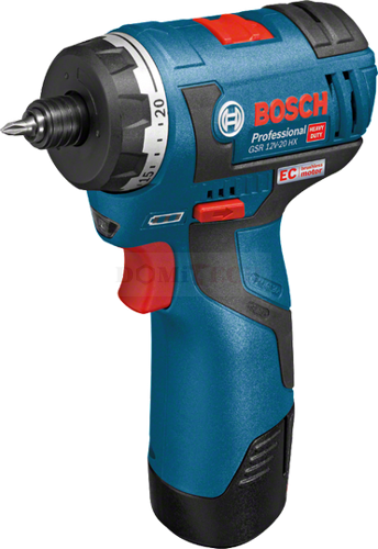 Akumulatorowa wiertarko-wkrętarka GSR 12V-20 HX Bosch 06019D4105