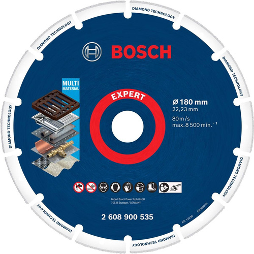 Tarcza tnąca EXPERT Diamond Metal Wheel 180 x 22,23 mm