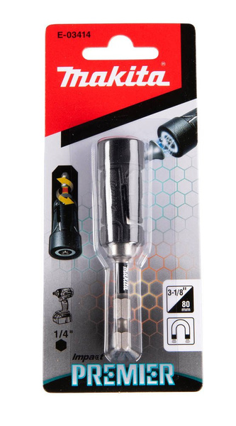 Magnetyczne tuleje chwyt ULTRA-MAG do IMPACT PREMIER 79mm 1/4" MAKITA E-03414