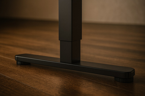 Biurko elektryczne 120x60 cm Zyonix TEVON Black Carbon