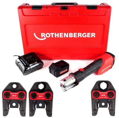 Zaciskarka Rothenberger ROMAX 4000 zestaw