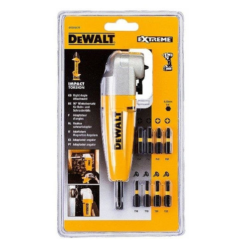Głowica kątowa DeWalt DT71517T + bity udarowe Torsion