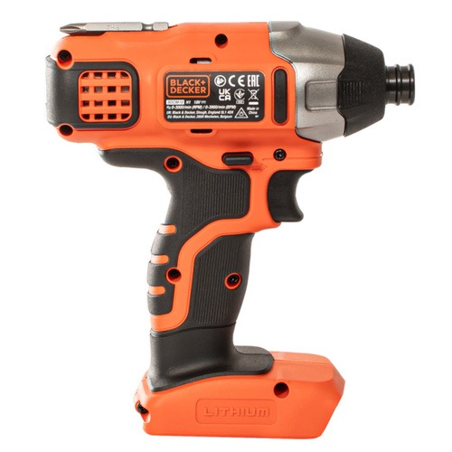 ZAKRĘTARKA UDAROWA AKUMULATOROWA BLACK&DECKER BDCIM18D1A-QW