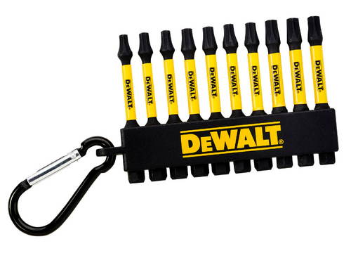 Zestaw 10 szt. bitów udarowych TX20, TX25, TX30 Dewalt DT7275-QZ
