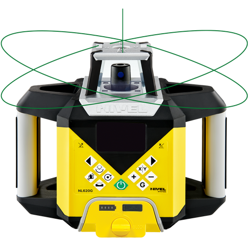 Niwelator laserowy Nivel NL620G Digital (zielony)