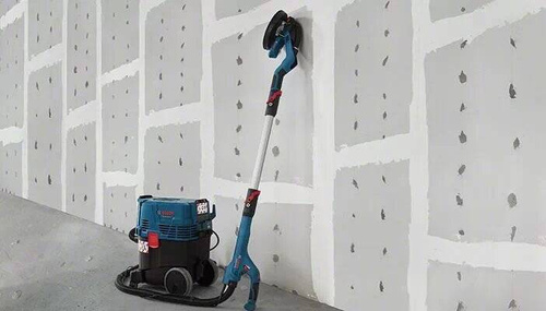 Szlifierka do gipsu Bosch GTR 550 z odkurzaczem Bosch GAS 35 L AFC