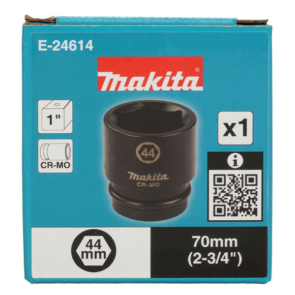 Nasadka udarowa 1" 44 x 70 mm Makita E-24614
