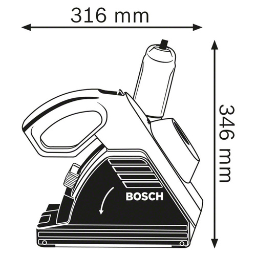 Bruzdownica Bosch GNF 35 CA