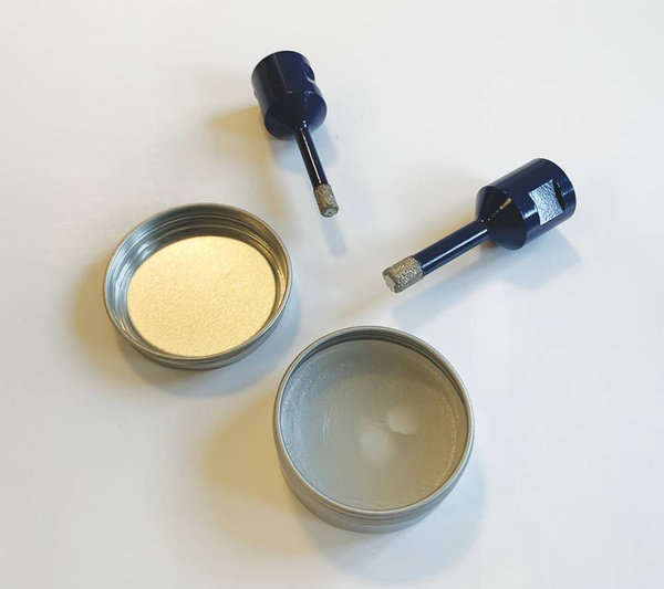 Zestaw 4 bitów diamentowych do gresu DX1000 SIRI