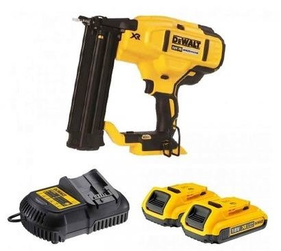 Akumulatorowa gwoździarka DCN680D2 DeWalt + 2 x akumulator + ładowarka + walizka