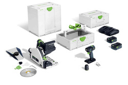 Akumulatorowy zestaw Combo - Uniwersalny TSC 55 K/TXS 18/TB M 137 Festool 578024