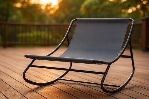 Fotel wypoczynkowy Belivio MILO dark grey