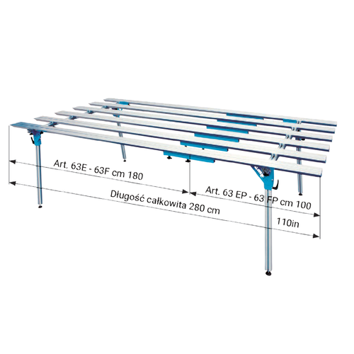 Przedłużenie 100cm do stołu warsztatowego Sigma-ART-63E
