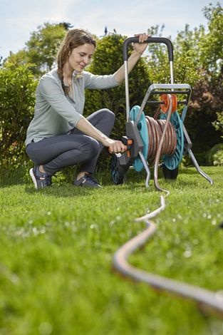 Wózek na wąż Gardena AquaRoll M Easy – zestaw GARDENA 18517-20