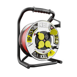 Przedłużacz bębnowy Kel Heavy Duty W-99282-outlet 50m 3x2,5