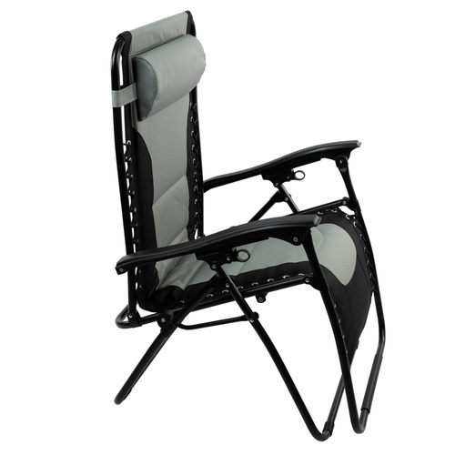 Fotel ogrodowy Belivio REVO DARK GREY