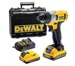 Akumulatorowa wiertarko-wkrętarka DCF610D2 DeWalt + 2 x akumulator + ładowarka + walizka