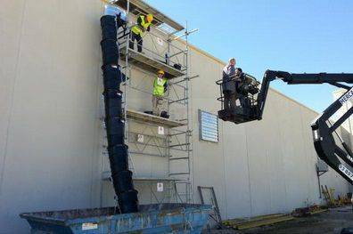 Element zsypowy podstawowy plastikowy wzmocniony Rubi Lightchute 88760