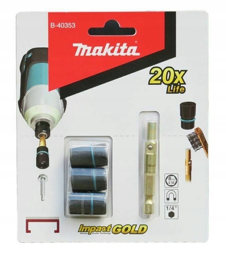 Uchwyt do nasadek z nasadkami 8 mm Makita B-40353