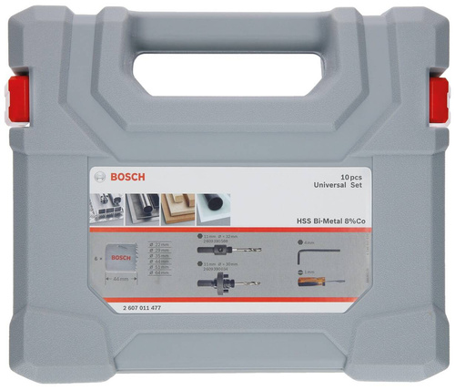 Zestaw otwornic 22 - 64 mm Bosch 2607011477